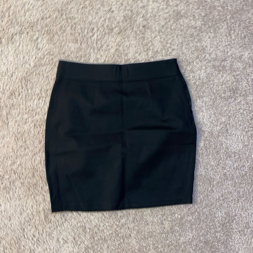 INC Black Mini Skirt